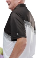 DP Orion Polo Shirt Black - Silver Side